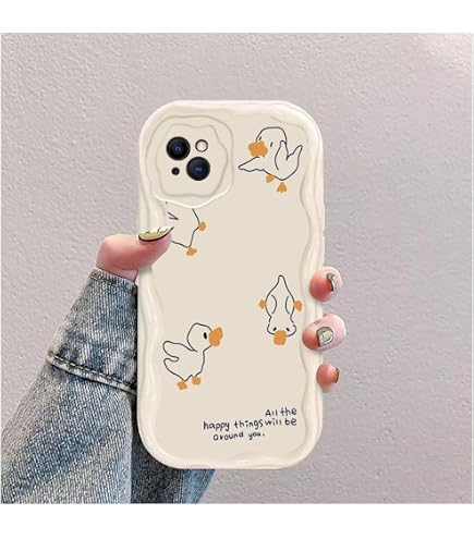 XINYEXIN Flüssigsilikon-Hülle Für Xiaomi Redmi 12C | Wellen-Design, Stoßfest | Weiß, Mit Erhöhten Rändern Für Bildschirm & Kamera