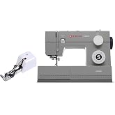 Singer "Heavy Duty Jeans 6335M Denim" - Macchina da cucire a 32 punti con potente motore per tessuti spessi, strati multipli