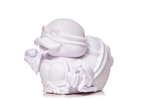 TUBBZ DIY Edition Paint Your Own TMNT Michał Anioł kolekcjonerska winylowa gumowa figurka kaczki - oficjalny gadżet nastoletnich mutantów żółwi ninja - komiks aktywność dla dzieci, telewizja, film i