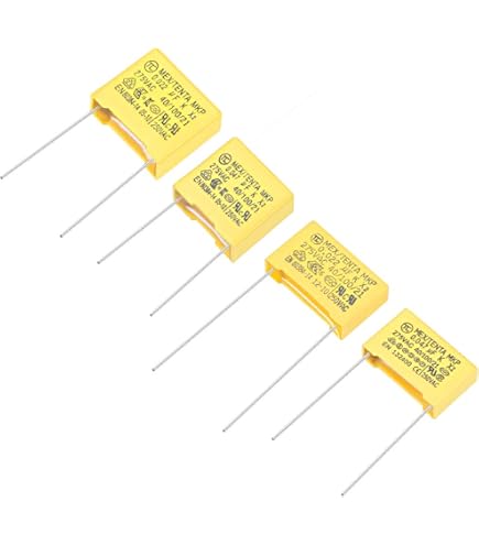 60 Pcs AC 275V 0.22UF Film Polypropylene Condensateurs Securite MPX