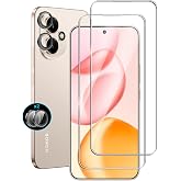 Afikyutu Screen Protector for Honor 400 with Camera Protector | 2 pieces tempered glass + 1 piece camera lens protector, anti