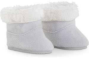Ma Corolle - Bottes fourrées Grises, Chaussures, pour poupée, 36cm, dès 3 Ans, 9000212610