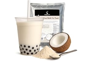 Bubble Tea House Company Coconut Bubble Tea Powder (1kg / 33 Servings) - Make at Home Bubble Tea with Bubble Tea House Co.