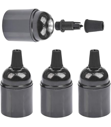 6PCS Portalampada E27 Impermeabile Di Alta Qualità Adattatori - Foto 5