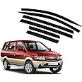 CAR SAAZ Unbreakable Door Visor for Tavera (2012-2017)(Set of 6pcs)