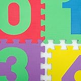 Puzzlematte Spielmatte ABC Alphabet Zahlen Tiere Autos Früchte Spielteppich Schaumstoff Puzzle Kinderteppich - 5