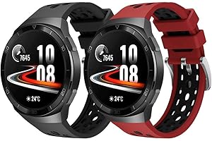 Songsier kompatybilny z Huawei Watch GT2e, sportowy elastyczny silikonowy pasek zamienny tylko do Huawei Watch GT2e