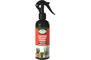 Growlands Cactus Plant Food - 300 ml - Cactus Plant Liquid Spray Fertilizer - Designed For Use on Cactus Plants - Fertilizer for Cactus - Ready to Use Mist Spray