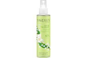Yardley London Lily of the Valley Body Mist 200ml | Lily Body Fragrance with Notes of Pear and Freesia, Moisturising Body Mis