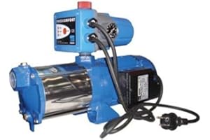 EBARA Grupo de presión doméstico, serie Presscomfort, 1 bomba centrífuga autotraspirante horizontal, modelo AGA 1,50 MG monofásica, 230V, 0,75 kW 1 CV, color azul (referencia: 623GP04102710)