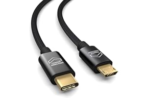 PAXO kabel OTG, adapter USB do ładowania, kabel USB C na micro USB, kabel do transmisji danych, do ładowania, USB 2.0, długość 0,3 m