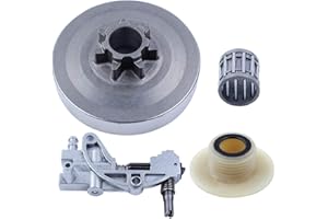 Haishine Kit de Pompe à Huile pour Embrayage .325 pour Chinois 45cc 52cc 58cc 4500 5200 5800