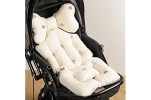 YOUIHOM coussin de siège poussette bébé confort coussin de soutien pour bébé réducteur de cosy universelle protecteur enfant (bear thick)