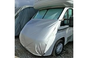ETOMVOOP Housse de moteur pour Fiat Ducato, Peugeot Boxer, Mercedes Sprinter, Ford Transit – Protection durable en fibre de polyester pour camping-cars et remorques