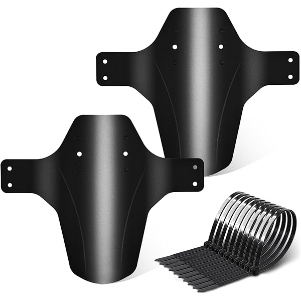 2 Pezzi Parafango MTB In Carbonio - Anteriore/Posteriore - Foto 11