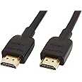Amazon Basics High-Speed HDMI Cable - 10 Feet (Latest Standard) - Supports Ethernet, 3D, 4K video,Black