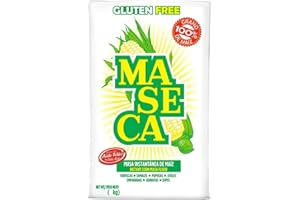 MEXICAN MAMA Maseca. White Corn Flour 1Kg (Masa Harina) - Imported Mexican Product