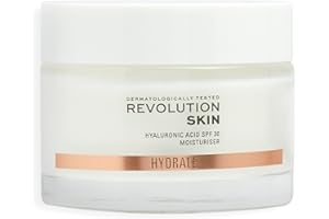 REVOLUTION BEAUTY LONDON Revolution Skincare London, Crema Idratante, SPF30, Pelle da Normale a Secca, 50ml