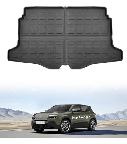 Alfombrilla Para Maletero Jeep Avenger SUV (2023-) - Protector Antideslizante E Impermeable