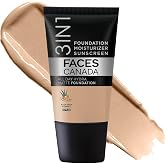 FACESCANADA Cream All Day Hydra Matte Foundation - Mini|3in1 Foundation + Moisturizer + SPF 30|24 HR Aloe Hydration & Vitamin