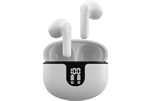 Quality Park Bluetooth Kopfhörer In Ear, Kabellos 5.2 HiFi Stereoklang,IPX7 Wasserdicht Kabellose ,Touch Control,Noise Cancelling Kopfhörer Bluetooth 40H Spielzeit
