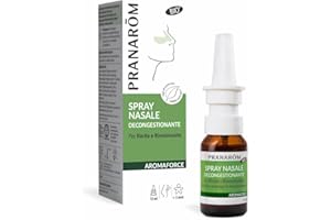 PRANAROM - Aromaforce - Spray Nasale Decongestionante Con Oli Essenziali - Rinosinusite - 15 ml