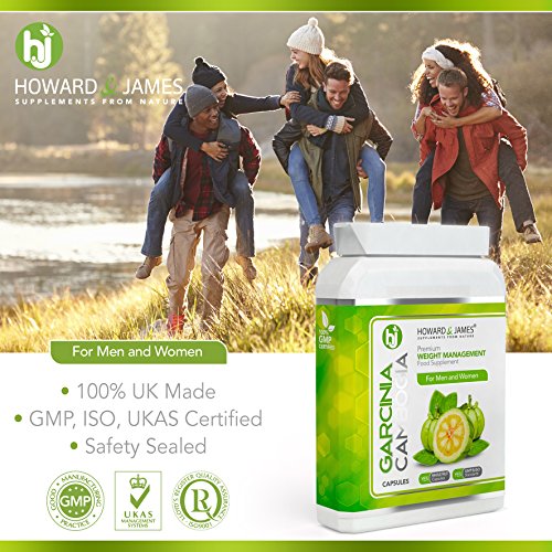 Garcinia CAMBOGIA (120 Capsules) 1000mg Daily Serving | Pure Whole Fruit High Strength Capsules | Max Strength Tablets for Men and Women | 100% Money Back Guarantee (120 Capsules) - Image 3