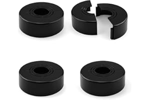 0XBIT Embellecedor Grifo Ducha 3 Tamaños en 1, 4 Piezas Embellecedor Grifos Desmontable, Embellecedor Radiador, Diámetro se Divide en 21 mm/26 mm/33 mm, para Grifo de Ducha, Grifo