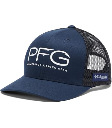 Columbia PFG Fishing Cap - Breathable Mesh Back, Adjustable, Pre-Curved Bill