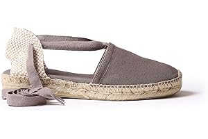 GRECIA - Wegańskie espadryle damskie marki TONI PONS wykonane z tkaniny bawełnianej.