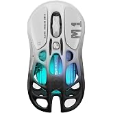 GravaStar Mercury M1 Pro Kablosuz Oyun Faresi, Hafif Magnezyum Alaşımı, 26.000 DPI, PAW3395DM Sens&ouml;r, 5 Programlanabilir D&uuml;ğm
