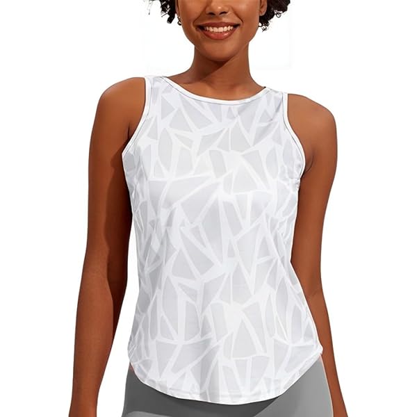 Wayleb Sporttop voor dames, mouwloos, licht, met ademend mesh, fitness, training, fitnessstudio, yoga, hardlopen, casual, zomer, elastisch, S-3XL, Wit, L Wayleb Sporttop voor dames, mouwloos, licht, met ademend mesh, fitness, training, fitnessstudio, yoga, hardlopen, casual, zomer, elastisch, S-3XL, Wit, L
