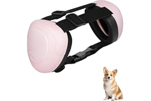 BERGWERK Dog Ear Muffs for Hearing Protection, 29 dB NRR Dog Ear Muffs for Noise Protection, Noise Cancelling Headphones, lightpink