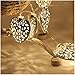 Price comparison product image Fairy String Lights, Lishy 10 LED Metal Hear Shaped Fascinating Multi-functional Waterproof Indoor/Outdoor Curtain Wire Lights Lamp for Homes, Christmas Party, Wedding, Festive Decor (Sliver)