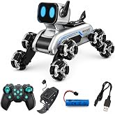 VARDEM Bilekten Kontrol ve Uzaktan Kumandalı 8 Teker 2.4G Şarjlı K&ouml;pek Araba, Işıklı M&uuml;zikli Robot Dog Stunt Ara&ccedil;, Akıllı Y&uuml;r