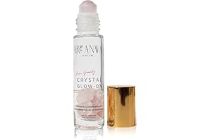 ‎ARI ANWA SKINCARE ARI ANWA Skincare® - GLOW ON | Rosenwasser Roll-On mit kühlender Rosenquarzkugel und Rosenquarz-Steinchen | Gesichtswasser zur Erfrischung | Gegen Augenringe, Pickel, Unreinheiten
