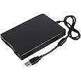 CERRXIAN USB Floppy Disk,Portable 3.5inch USB External 1.44 MB FDD Floppy Disk Drive,for PC Windows98 SE Windows XP