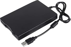 CERRXIAN Disco floppy disk USB, portatile, 3,5", esterno, 1,44 MB, FDD, per PC Windows 98 SE Windows XP