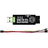 Waveshare USB to UART/I2C/SPI/JTAG Converter, Supports Multiple ...