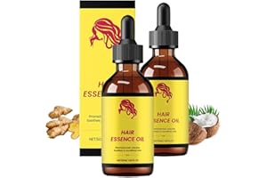 WEIWOGU Hair Care Ssence Oil, Natural Hair Growth Oil, Promotes Growth, Soothes & Nourishes Scalp, Dyeing Scald Care Conditioner, With Smooth Soft Shine Texture, Hairs Care Repairs for Men & Women (2)