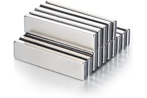 Wukong Magneti per Frigorifero 40x10x3mm Calamite per Lavagna Magnetica Magneti al Neodimio Forte Magnete di Terre Rare(15 Pezzo)