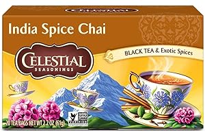 ‎CELESTIAL SEASONINGS Celestial Seasonings Original India Spice Chai 20 Tea Bags