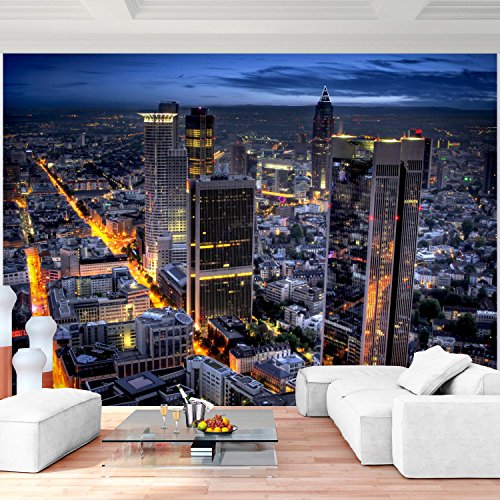 Fototapete Frankfurt am Main 352 x 250 cm - Vliestapete - Wandtapete - Vlies Phototapete - Wand - Wandbilder XXL - !!! 100% MADE IN GERMANY !!! Runa Tapete 9038011b