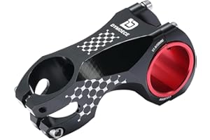 Dymoece Manillar de bicicleta de aleación de aluminio para bicicleta de montaña, BMX, DH, 31,8 mm, 35 mm