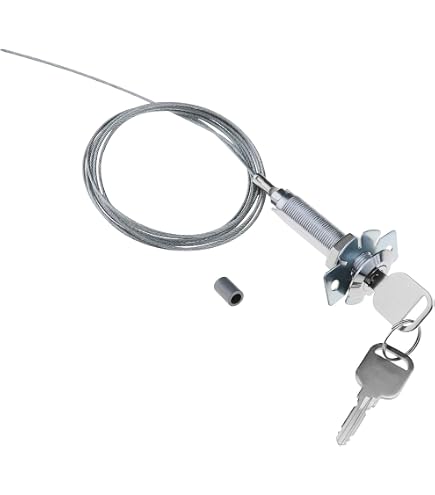 Serrure De Secours Pour Porte De Garage – 1 Jeu Avec 2 Clés – Mécanisme Rapide En Acier, Compatible La Plupart Des Marques – Pour Accès Sans Porte Latérale