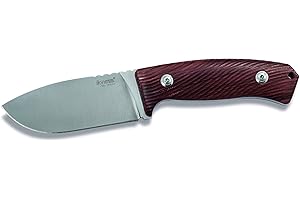 Böker LionSteel 02LS004 Hunting M3 Santos Wood, marrón, estándar