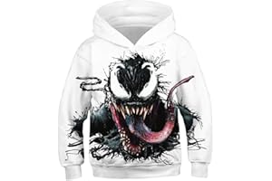 Ocean Plus Niños Sudaderas con Capucha Cool Pullover para Niños Niñas Adolescente Camiseta de Manga Larga