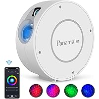 Panamalar Smart Sternenhimmel Projektor, WLAN LED Projektor Galaxy Sternenlicht Kinder Nachtlicht mit Timer…