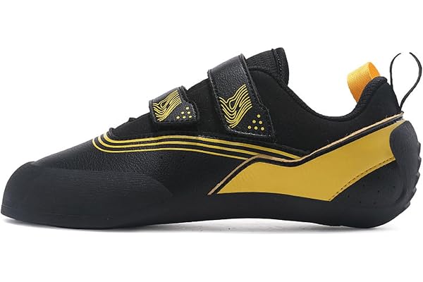 Chaussure d'escaladee,Chausson d'escalade Femme Chaussons d'escalade Homme,Respirantes Antidérapantes chaussures compactes,Tige en Microfibre facile a mettre et à enlever pour débutants