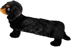 K Collection Heat Pack with Novelty Plush Cover - Sausage Dog Design - Microwavable Plush Clay Beads Heat Bag - Heating Pads Hot